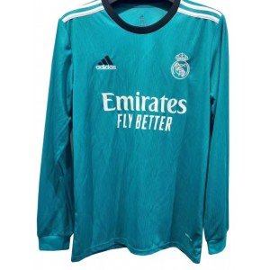 Camisa III Real Madrid 2021 2022 Adidas oficial manga comprida